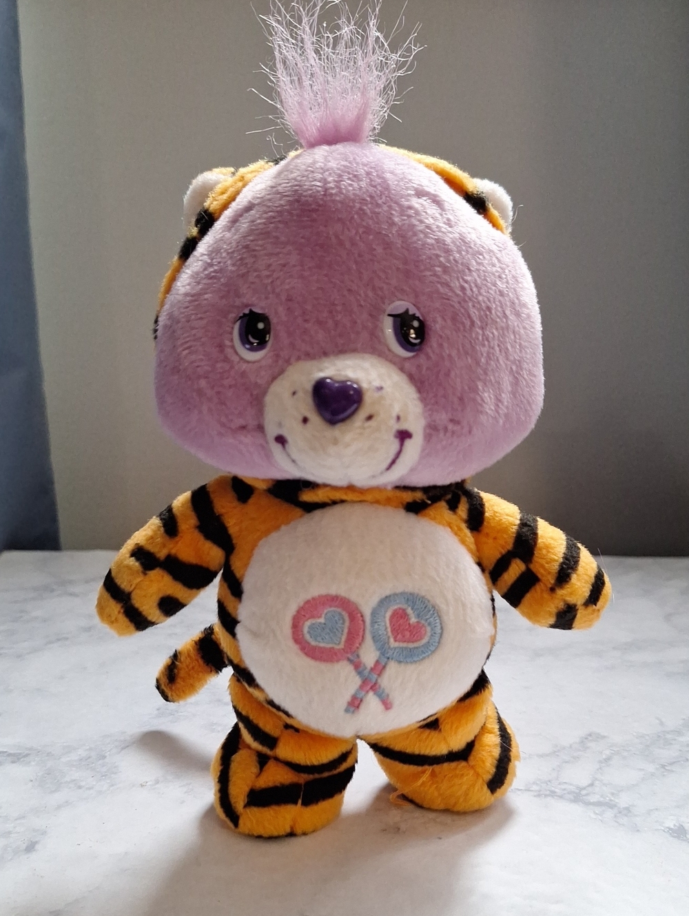 Care Bears Halloween Tiger Plush with Heart Emblem